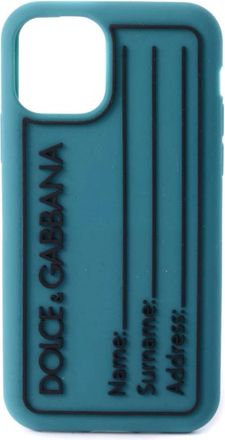 Dolce & Gabbana Phone Accessories, male, Blue, Size: ONE SIZE iPhone 11 Pro Case