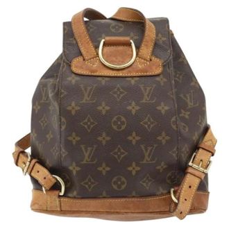 Louis Vuitton Zaino Pre-owned in Pelle - - Pre-owned - Donna - Marrone - ONE SIZE