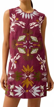 Marie Oliver Yvette Mini Dress In Jive