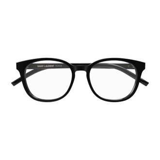 Saint Laurent SLM111001 Round Full Rim Eyeglasses - Black