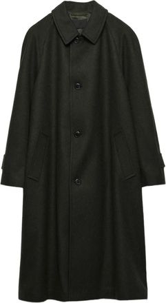 Prada Wollen jas met raglanmouwen - Groen