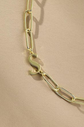 Uncommon James Cursive Initial Monogram Necklace