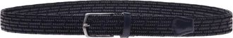 Baldinini Heren, Accessoires, Blauw, Maat: 90 CM Leer