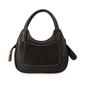 PLINIO VISONA Vittoria Tas - Dames - Tassen - Bruin - Maat: ONE Size Leer