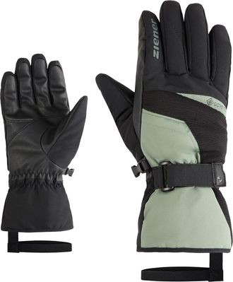 Ziener Skihandschuhe ZIENER GALERIUS-Z GTX glove man, Herren, Gr. 10.5, gr&uuml;n mud, Obermaterial: 100% Polyester; Innenseite: 100% Polyester; Futter: 100% Poly