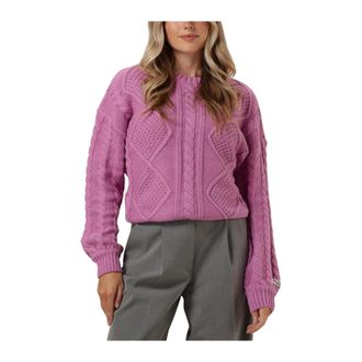 Colourful rebel Dames, Truien, Roze, Maat: XS Katoen