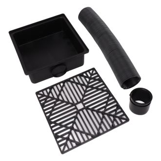 OEM Extensi&oacute;n De Bajante Negra Para Cuenca De Retenci&oacute;n, Extensi&oacute;n De Bajante Discreta Para Cuenca De Retenci&oacute;n, Extensi&oacute;n De Bajante