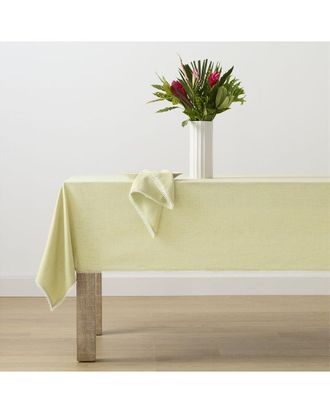 Lenox French Perle Solid Round Tablecloth