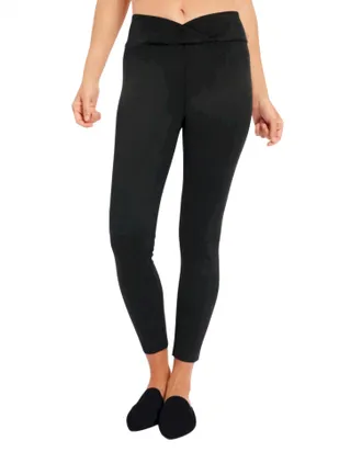 Splendid Suede Legging In Black