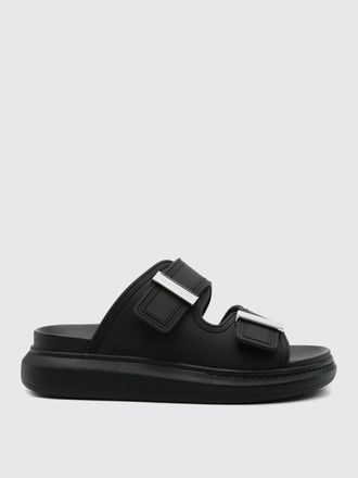 Alexander McQueen Flat Sandal MCQUEEN Woman color Black