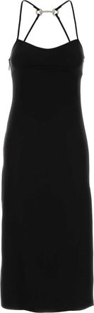 Gucci Womens Black Crepe Dress viscose - Size EU 38 (Womens)