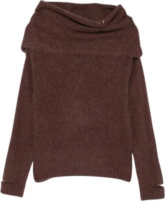 Simona Corsellini Mujer, Jerseys, Marr&oacute;n, Talla: M