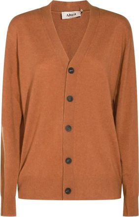 Altea buttoned cardigan - men - Wool - S - Brown