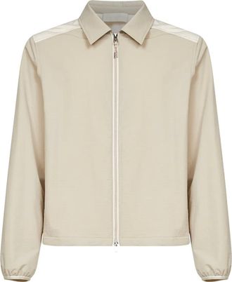 Moncler Camicia con zip - Toni neutri