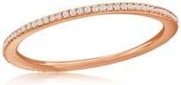 Suzy Levian 14K Rose Gold Diamond Stackable Eternity Ring at Nordstrom Rack, Size 9
