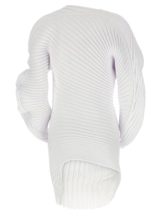 Issey Miyake Womens White Polyester Casual Dress