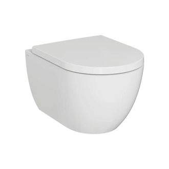 Vitra Inodoro Suspendido Vitra M60 Vortexflush Blanco Sin Borde Con Asiento De Cierre Suave