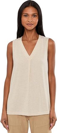 Tommy Bahama Kauai Tranquil Sea V-neck Tank Top Womens Clothing Fresco Heather : LG (US 12-14), Nylon/Polyester