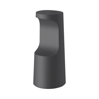 Plust Sgabello fura polietilene 34X75 nero perla uso esterno