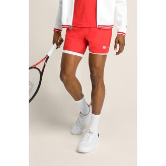 Wilson Tournament 5-Inch Unlined Shorts in Infrared at Nordstrom, Size Xx-Large