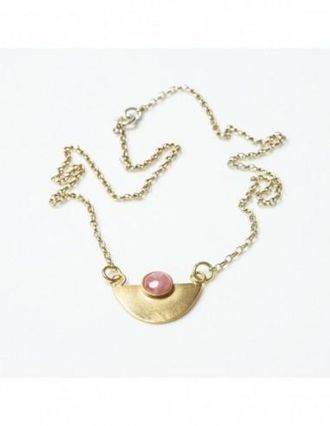 Eme Jewels Colgante midi con rodocrosita