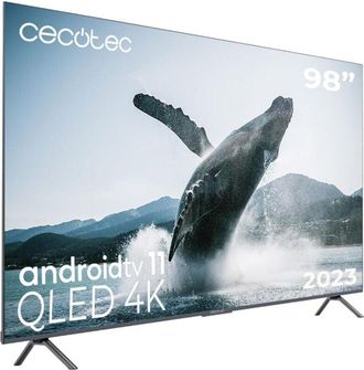Cecotec Cecotec - Televisor Qled 85 Smart Tv V3+ Series Vqu30085+s