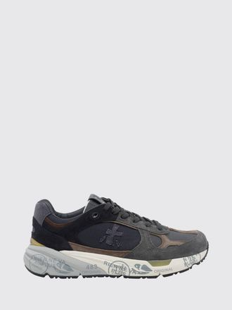 Premiata Mase Two-Tone Trainers in Suede and Canvas