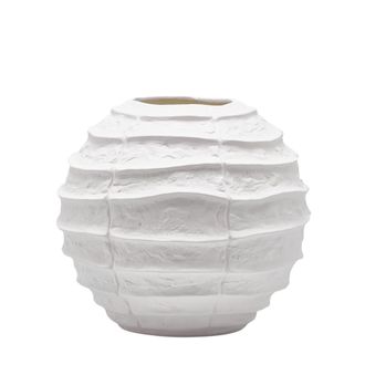 Schubiger M&ouml;bel Vase Deluxe Righe Porzellan H: 33 cm