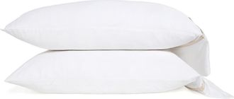 Pom Pom at Home Langston Set of 2 Sateen Pillowcases in Sand at Nordstrom, Size King