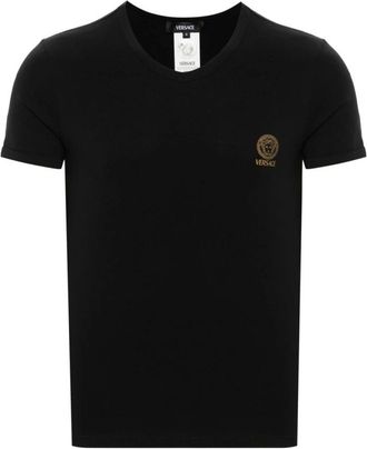Versace Hombre, Camisetas, Negro, Talla: M