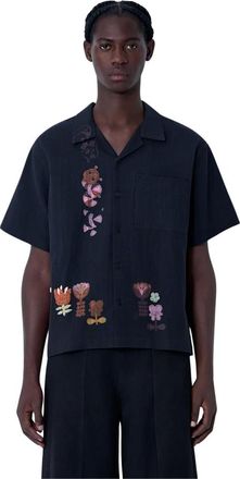 Story mfg. Story mfg., Heren, Overhemden, Zwart, Maat: XL