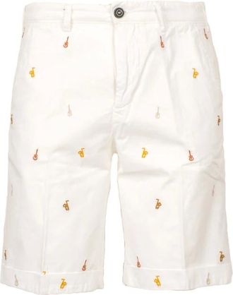 40weft 40Weft, Uomo, Pantaloncini, Bianco, XS, new