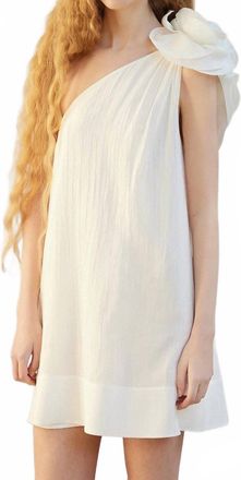 Mes Demoiselles... Poesie Mini Dress In White