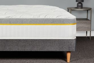 Sloomy Serenity Hybrid Reflex Support Pocket Spring Mattress in Grey | Size: Double