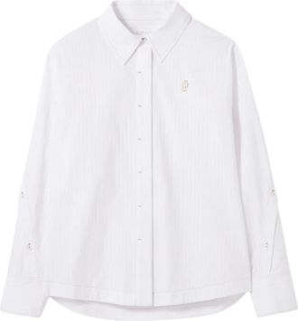 Claudie Pierlot Camicia a righe - Bianco