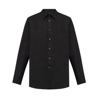 Diesel Casual Shirts, male, Black, Size: M S-Doubly-Plain Shirt