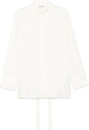 Róhe Camicia in seta - Toni neutri