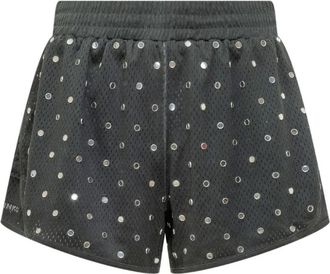 Pinko Esperia Short Shorts - Dames - Bermuda - Grijs - XS - Korte Broeken