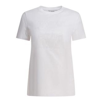 Max Mara Dames, Tops, Wit, Maat: S Katoen