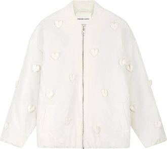 Fab By Fabienne Chapot Hearty Jas - Dames - Bomber jackets - Beige - L - Leer - Jassen