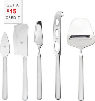 Mepra 5Pc Fantasia Cheese Knives With $15 Credit