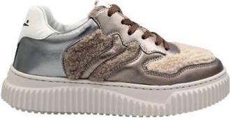 Voile Blanche Laura Sneaker - Dames - Sneakers - Grijs - 38 EU - Leer - Schoenen