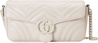 Gucci (WMNS) Gucci GG Marmont Matelasse Shoulder Bag White 734814-DAAAI-9022