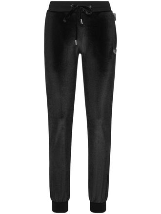 Philipp Plein Strass Skull trousers - Black