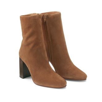 Jonak Bottines in fluweelleer Valoris