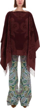 Etro Wool Poncho