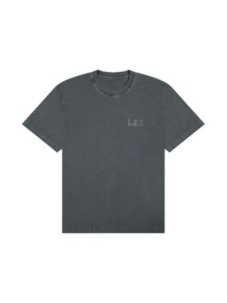 Lee T-Shirt LEE Lee T-Shirt Relaxed Graphic Tee, Herren, Gr. L, schwarz, Obermaterial: 100% Baumwolle CO., Shirts T-Shirt
