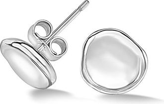 Dower & Hall Dimple Pebble Studs