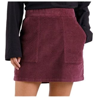 Dedicated Skirt Majorna Corduroy Jupe für Damen | rot