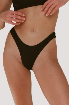 Stone Fox Swim Luka Bikini Bottoms in Stone Ripple at Nordstrom, Size X-Large